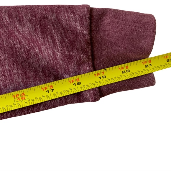 Victoria Secret Pink Maroon Pullover Size Small - Picture 8 of 16